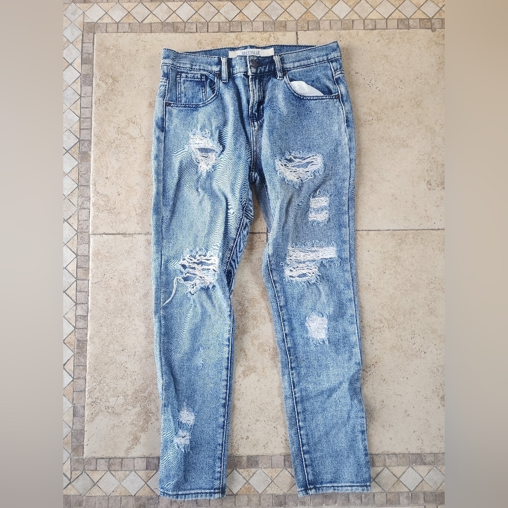Melville Distressed Light Blue Women's Jeans
